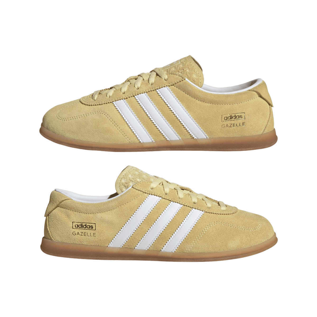 adidas Gazelle Lo Pro Almost Yellow Cloud White Gum (Women's)