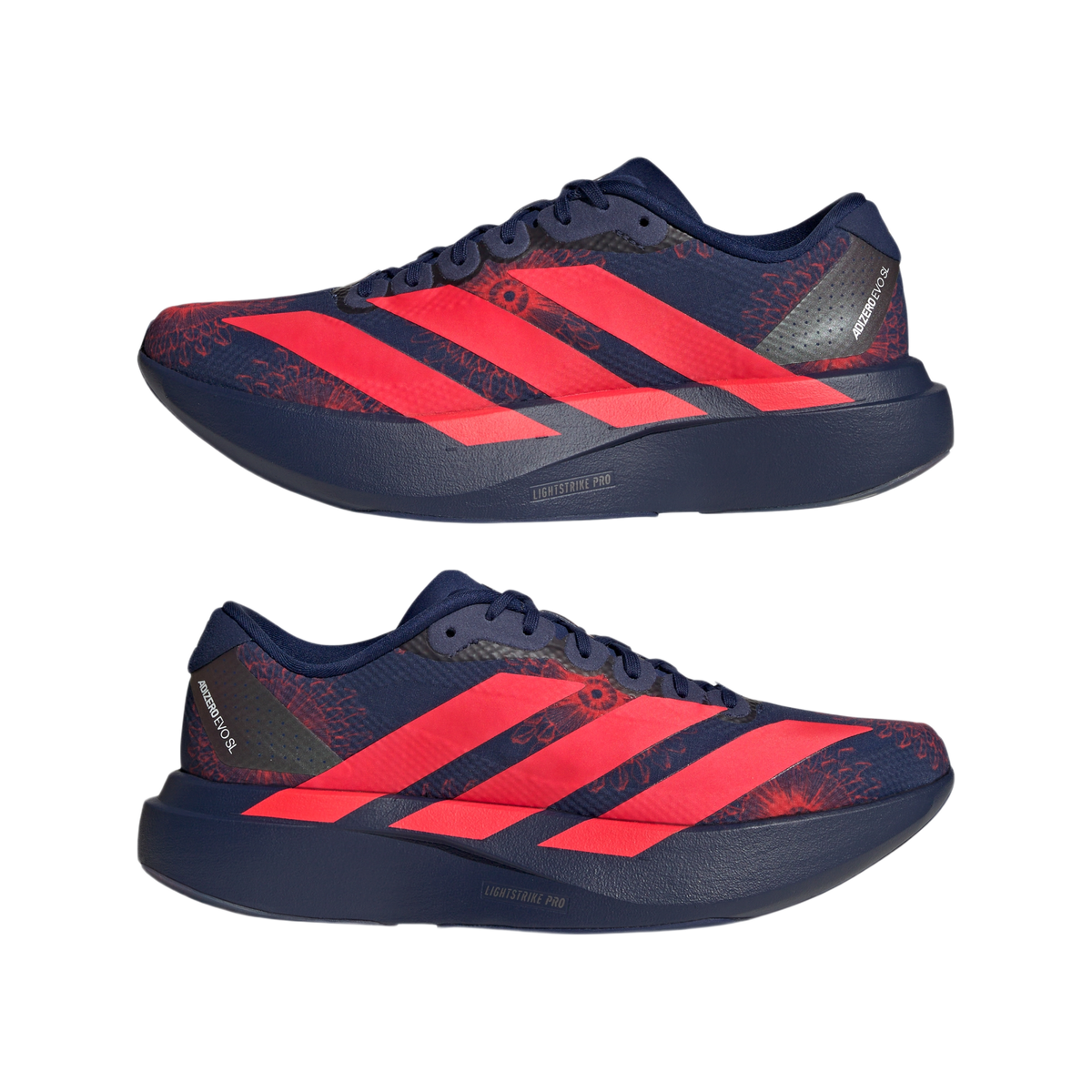 adidas Adizero Evo SL LABRUM Dark Blue Lucid Red (Women's)