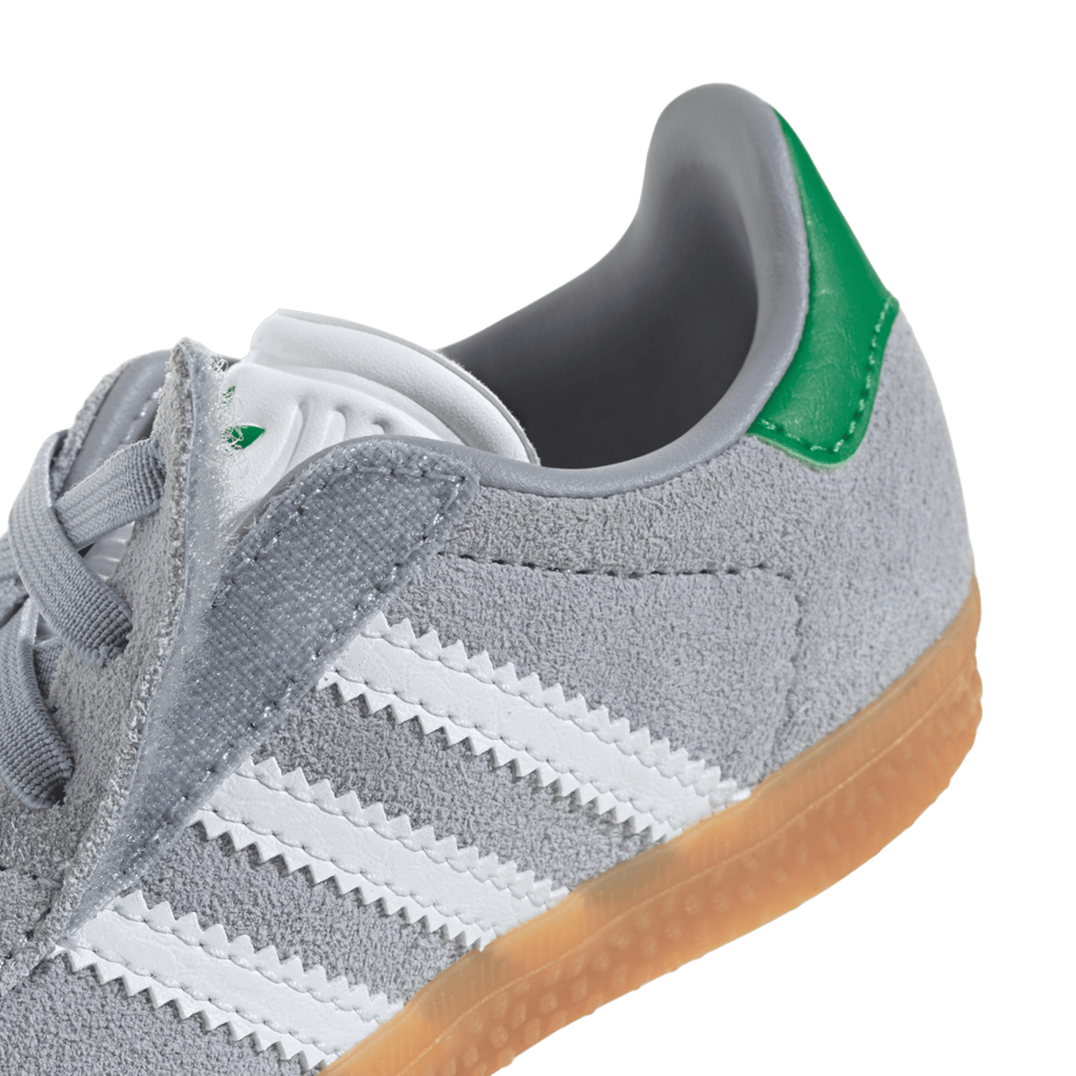 adidas Gazelle Comfort Closure Halo Silver Green (TD)