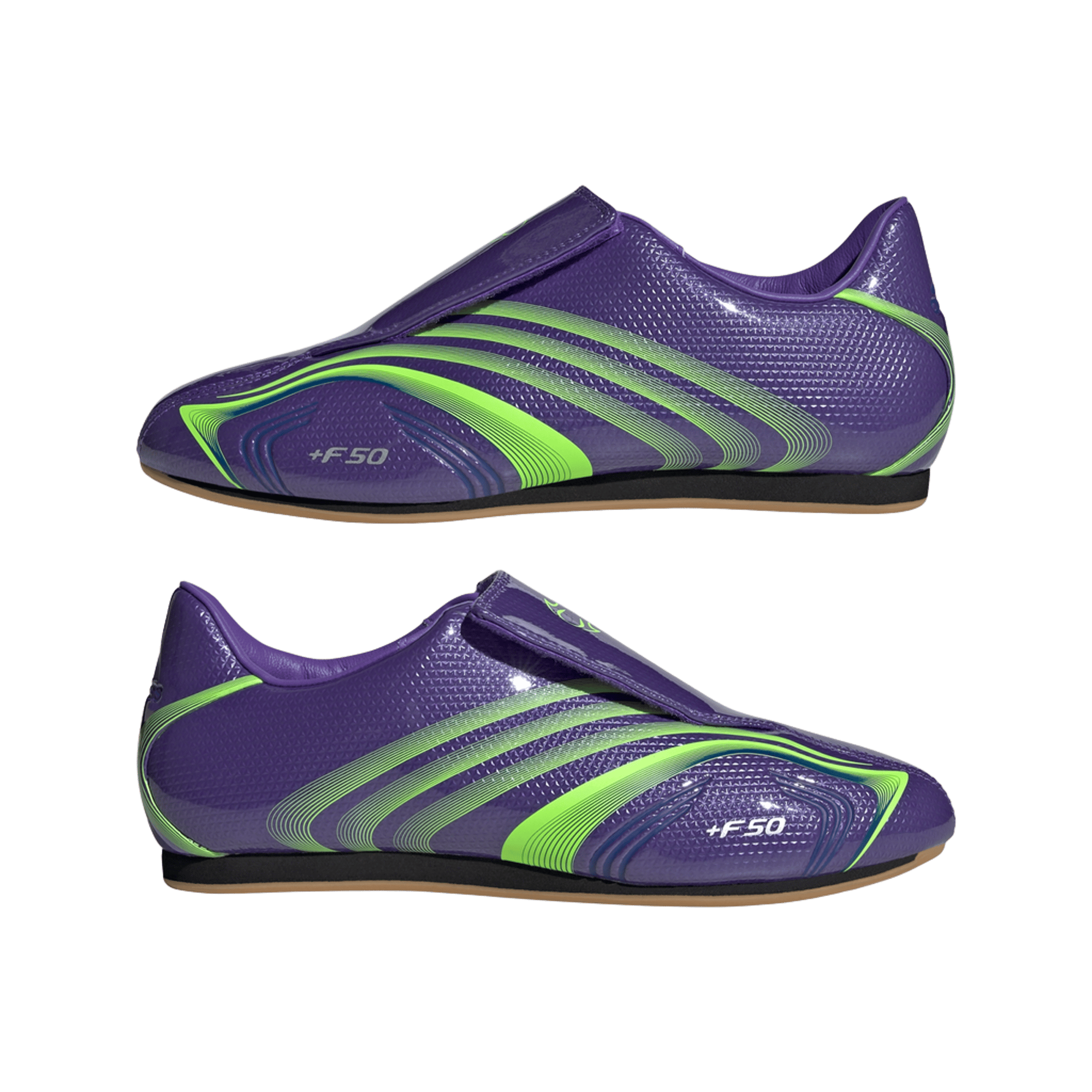 adidas F50 Taekwondo Purple Rush Lucid Lemon (Women's)