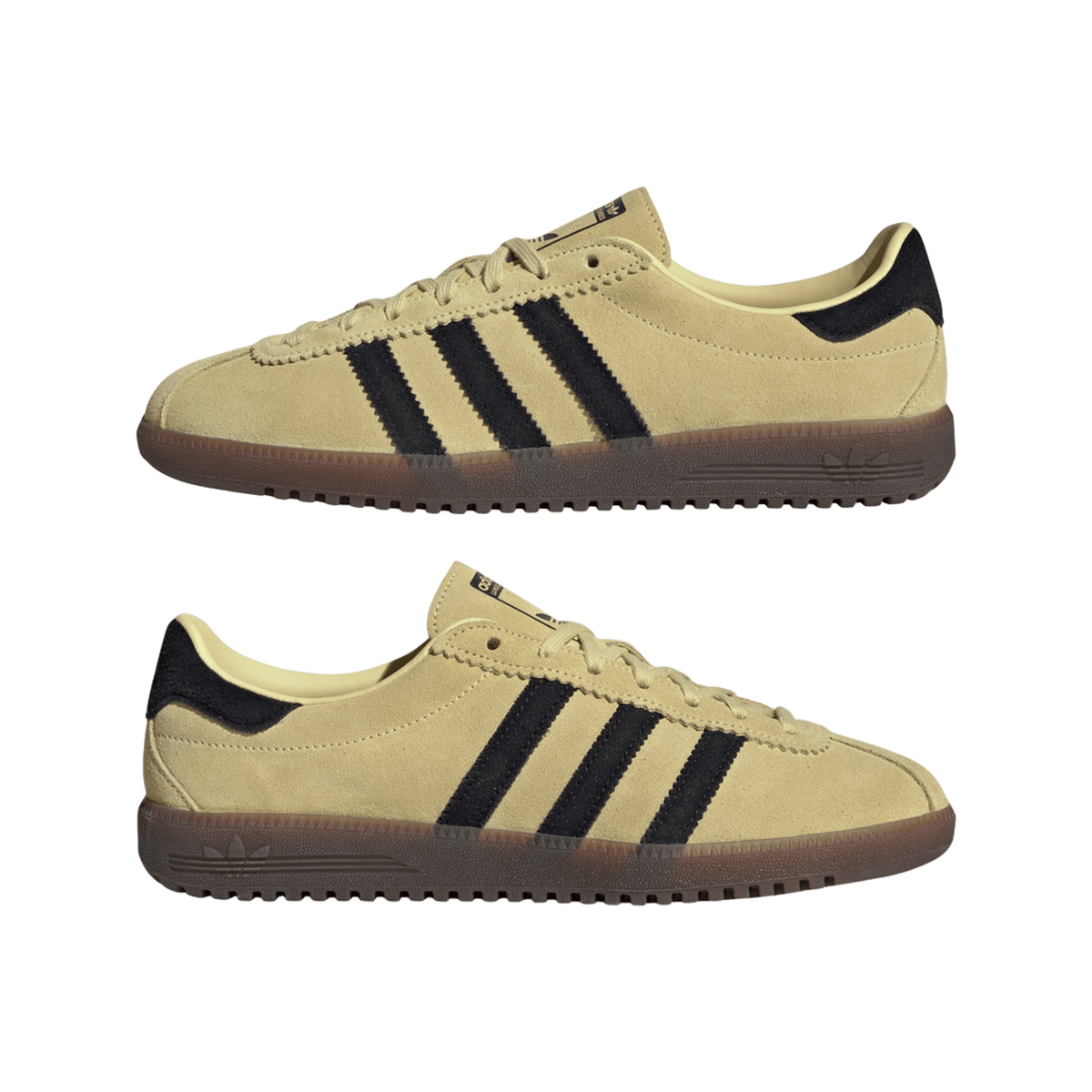 adidas Bermuda Powder Yellow Black (Women's)