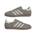 adidas Gazelle Indoor Silver Pebble Linen Green (Women's)
