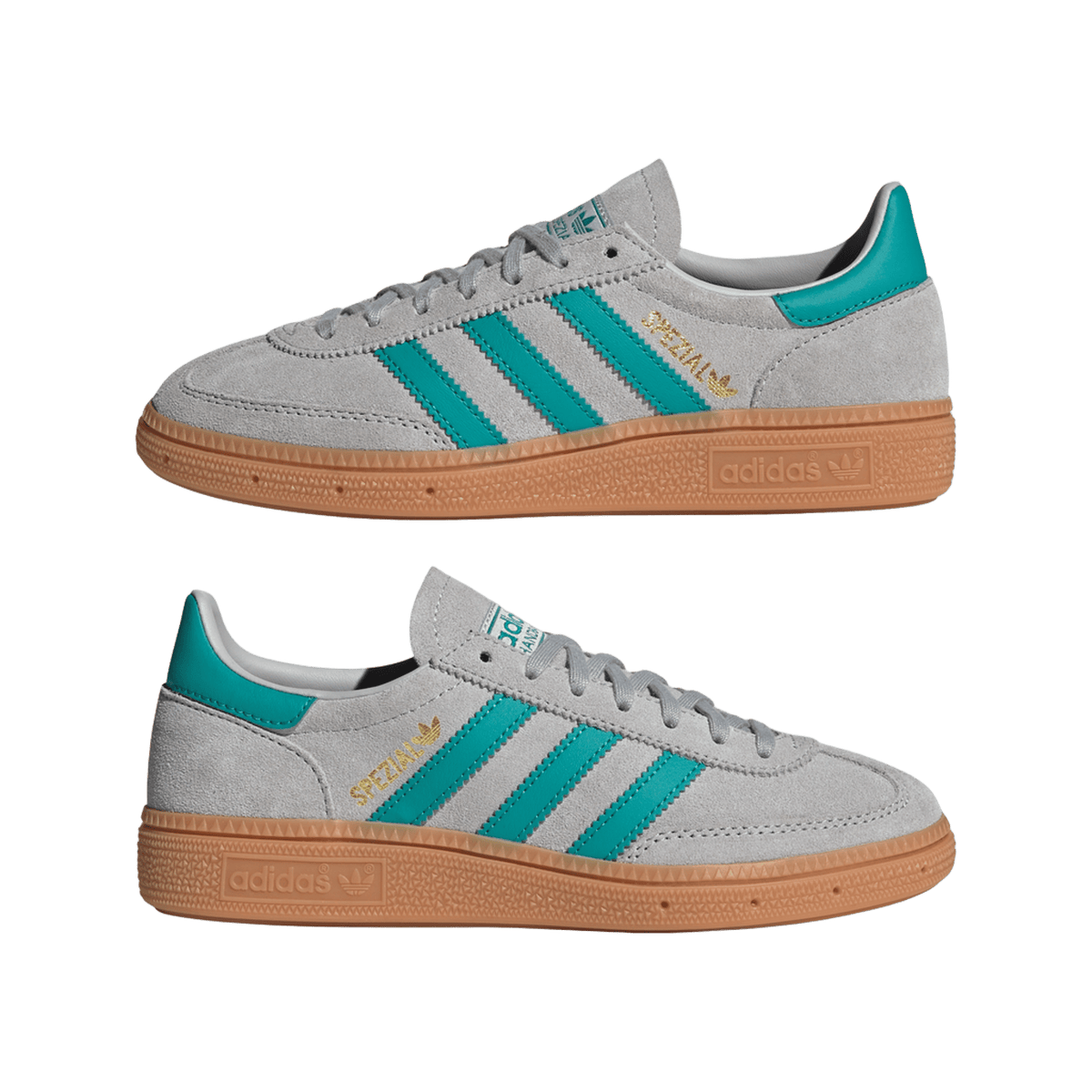 adidas Handball Spezial Grey Two Pure Teal Gum (GS)