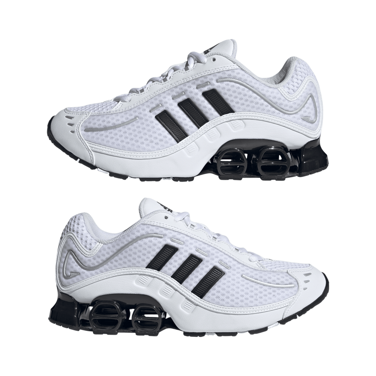 adidas Megaride O1 Cloud White Core Black Silver Metallic