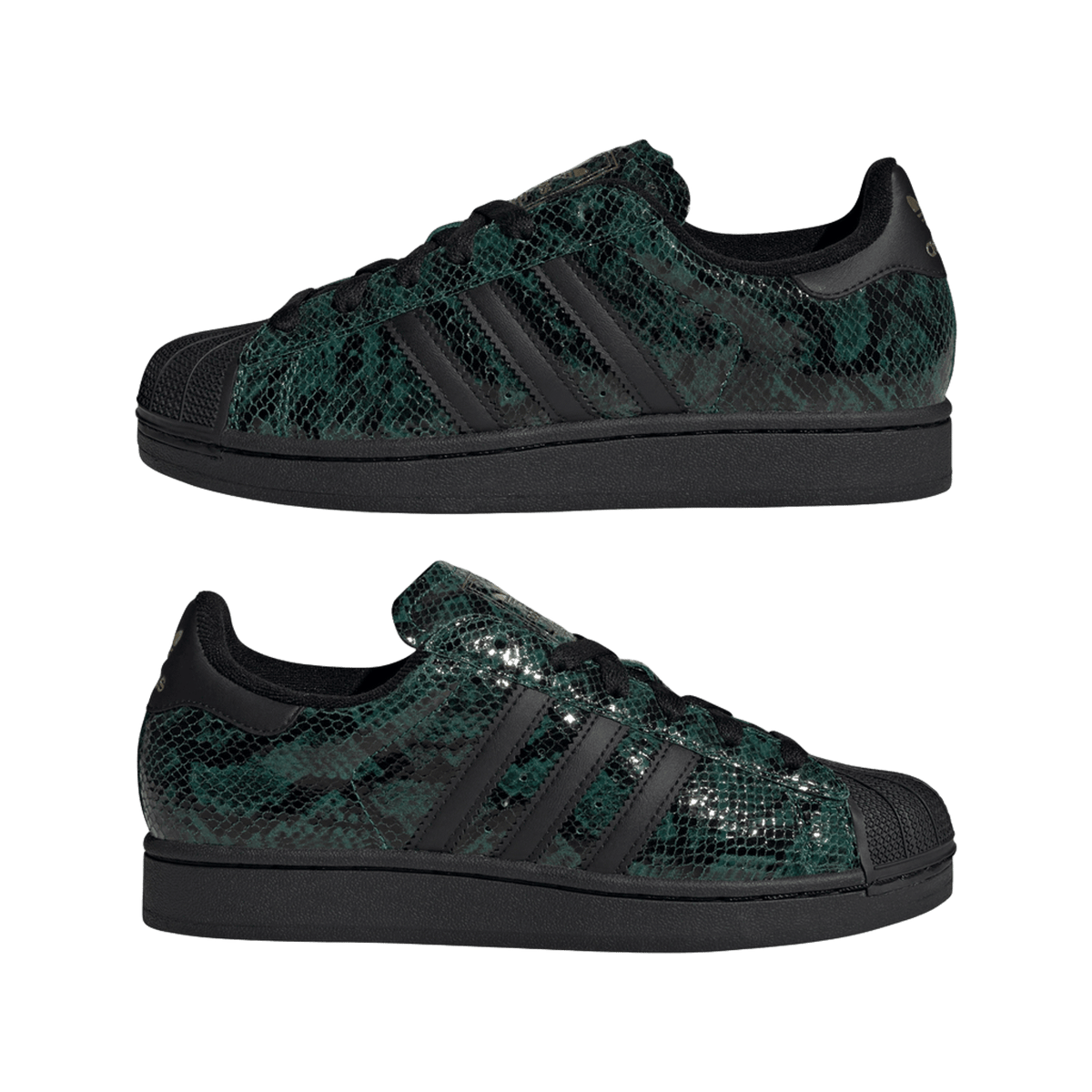 adidas Superstar II Collegiate Green Snakeskin (Women's)