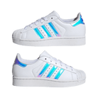 adidas Superstar II White Iridescent Stripes (GS)