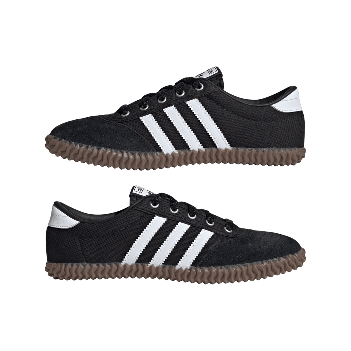 adidas Volley Plimsole Core Black Cloud White Gum (Women's)