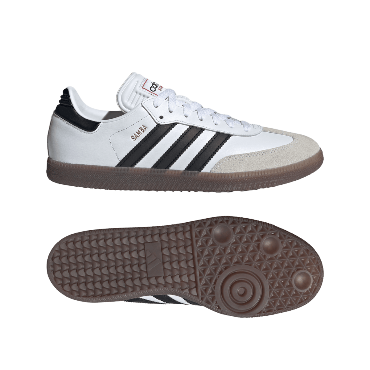 adidas Samba Indoor Cloud White Core Black Vivid Red