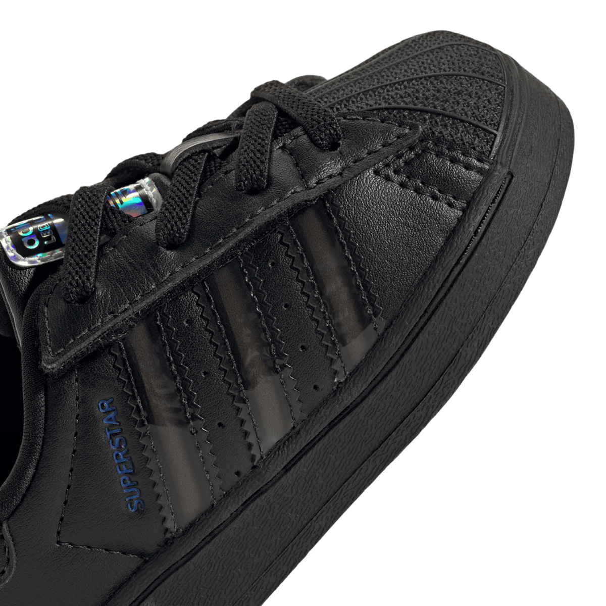adidas Superstar LED Lights Comfort Closure Core Black Preloved Violet (TD)