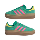 adidas Gazelle Bold Court Green Lucid Pink (Women's)