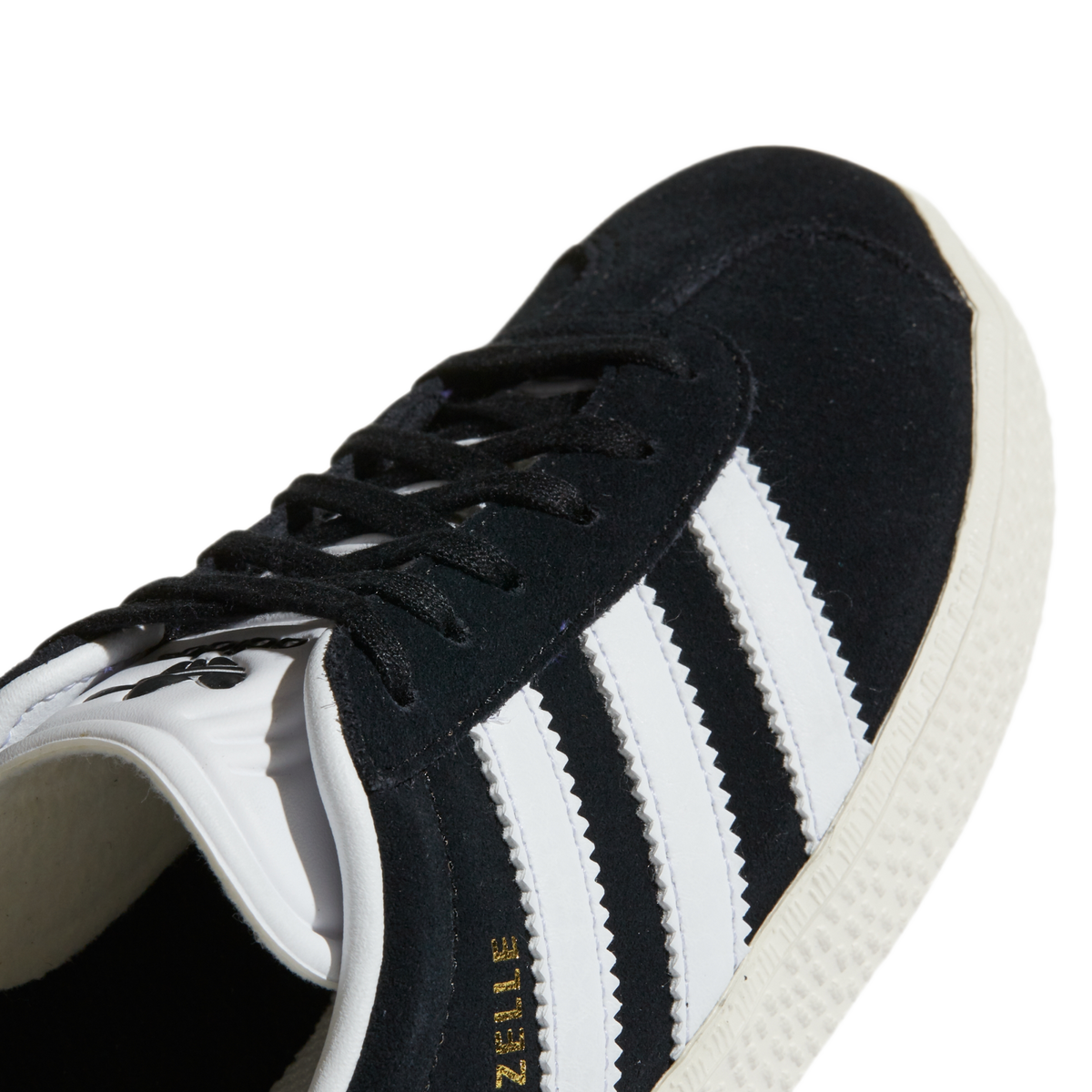 adidas Gazelle Core Black Cloud White Gold Metallic (GS)