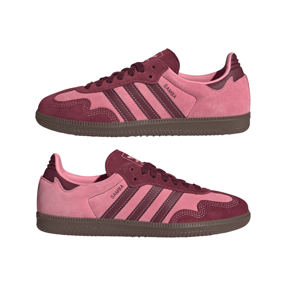adidas Samba OG Pink Spark Shadow Red (Women's)