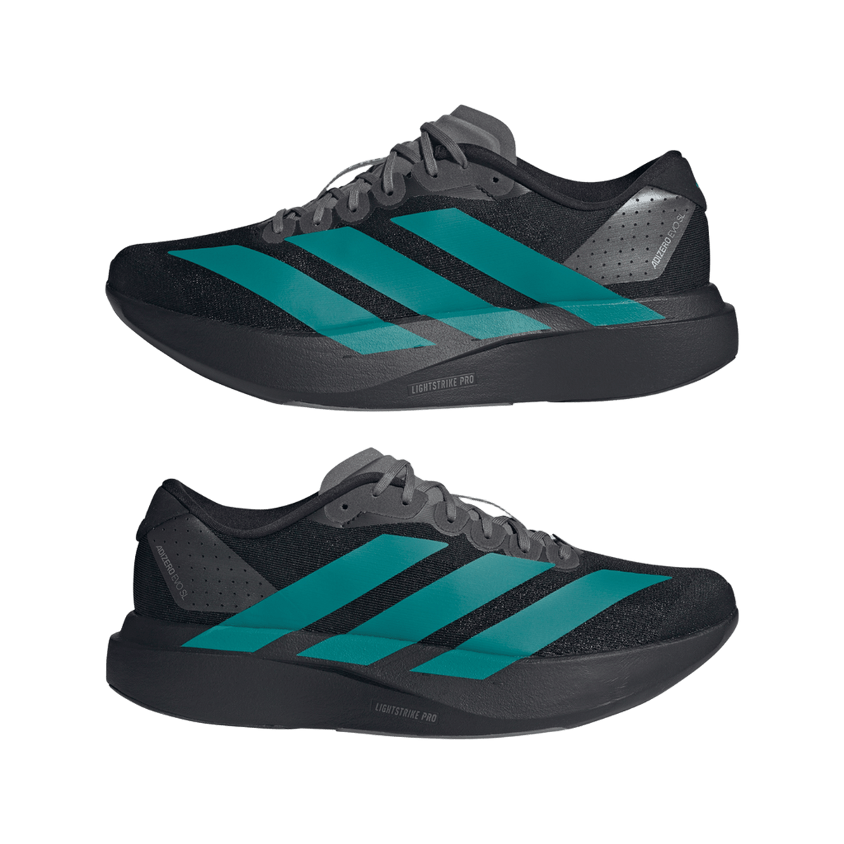 adidas Adizero Evo SL Black Pure Teal