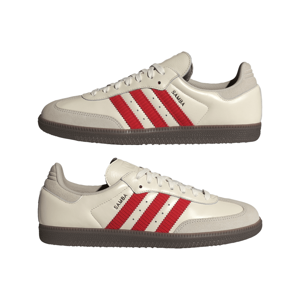 adidas Samba OG Off White Better Scarlet