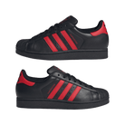 adidas Superstar II Black Scarlet