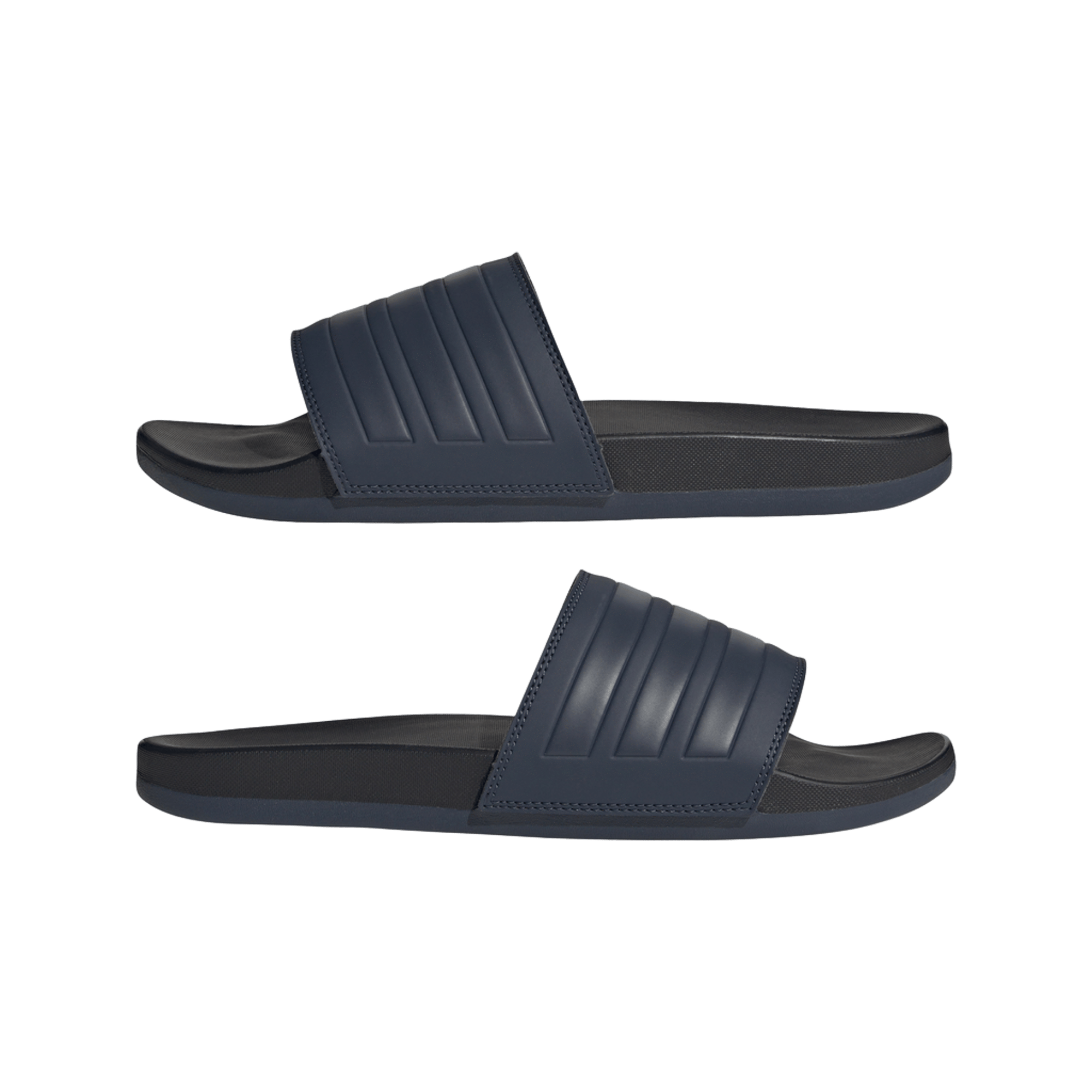 adidas Adilette Comfort Slides Shadow Navy Core Black