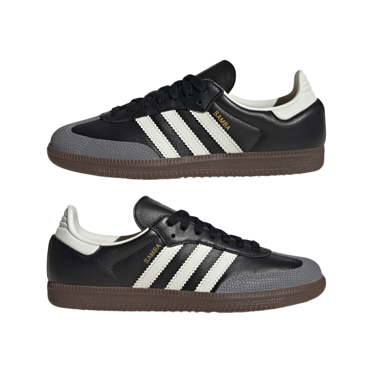adidas Samba OG Black Off White Gold (Women's)