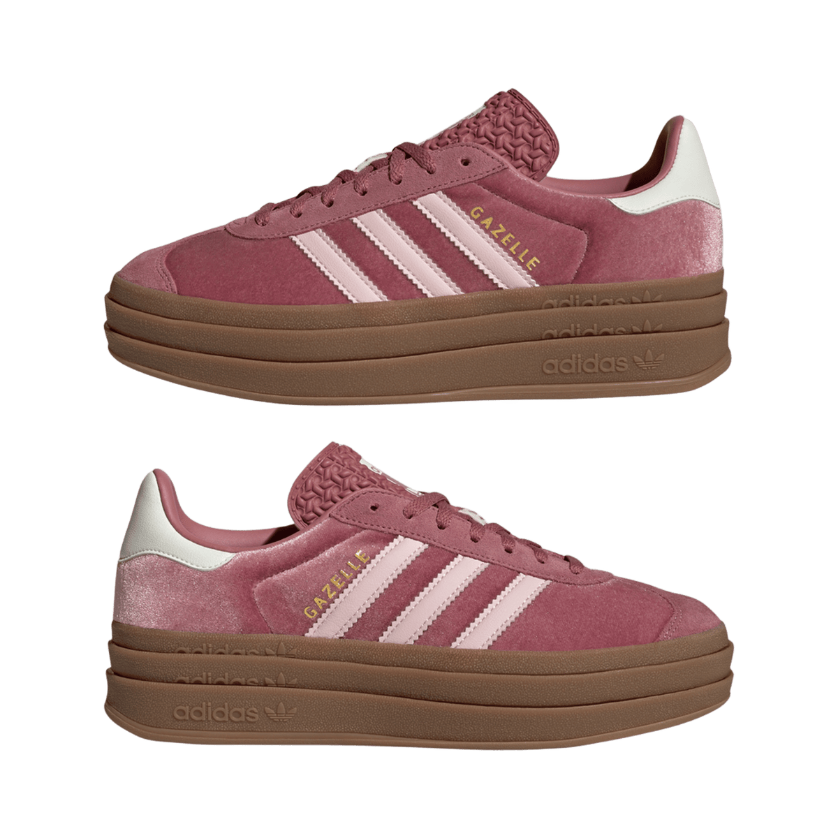adidas Gazelle Bold Sandy Pink Velvet (Women's)