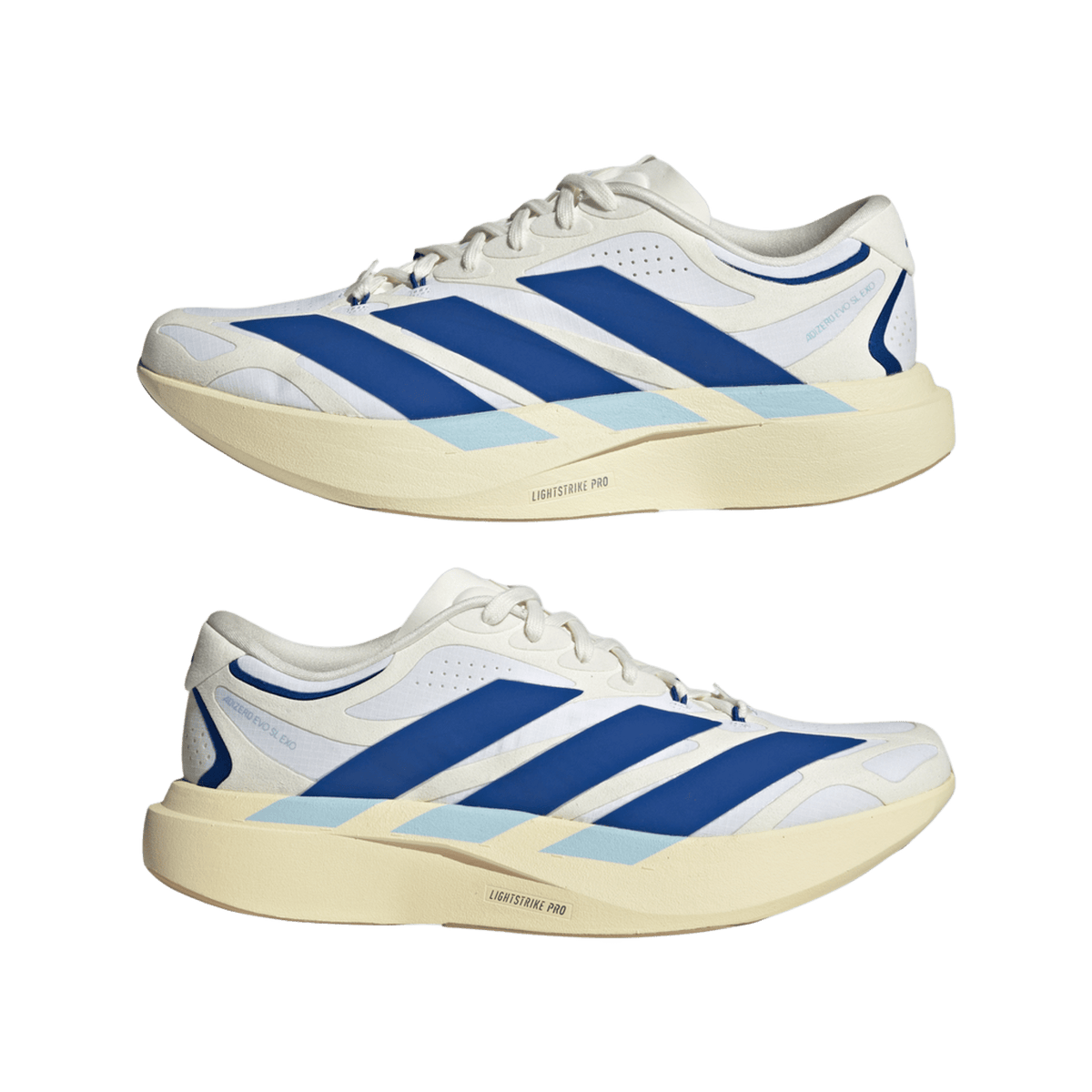 adidas Adizero Evo SL EXO Suede White Royal Clear Sky
