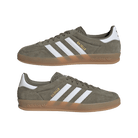 adidas Gazelle Indoor Olive Strata Cloud White Gum