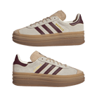 adidas Gazelle Bold Cream White Maroon (Women's)