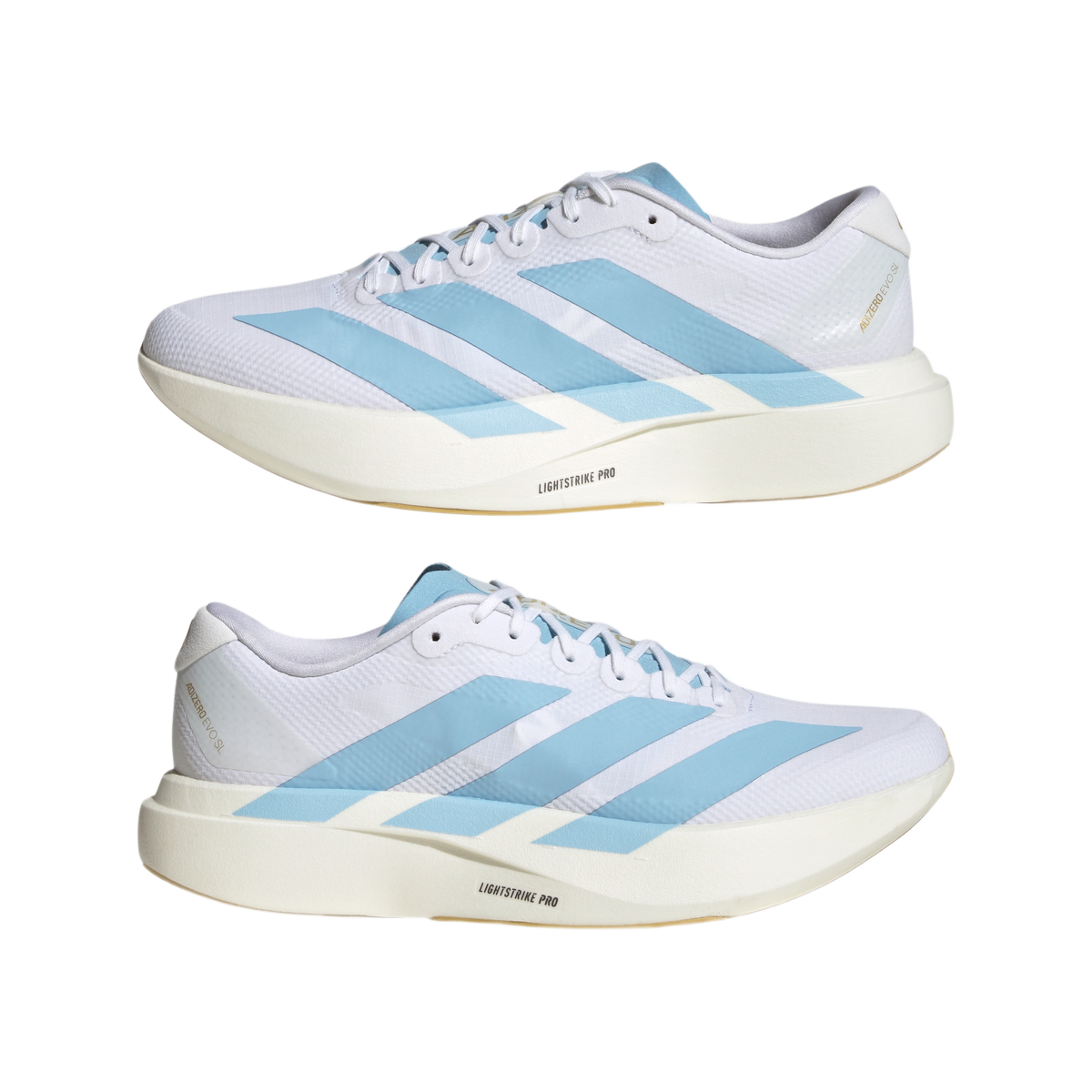 adidas Adizero Evo SL White Clear Blue