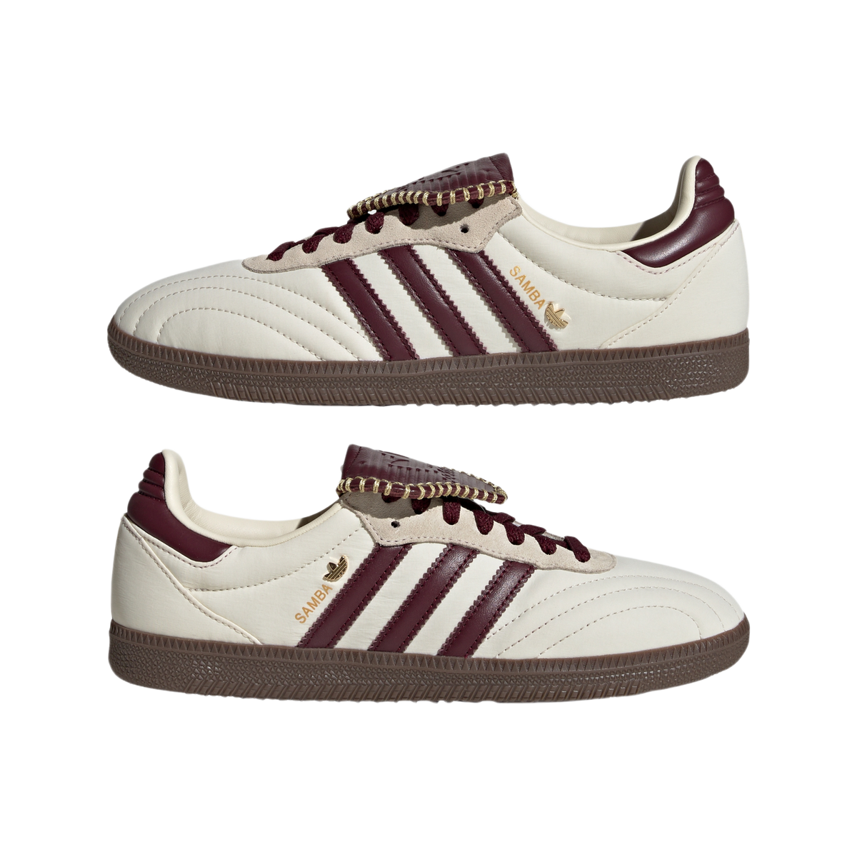 adidas Samba LT Cream White Maroon (Women's)