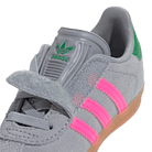 adidas Gazelle Comfort Closure Halo Silver Lucid Pink Green (TD)