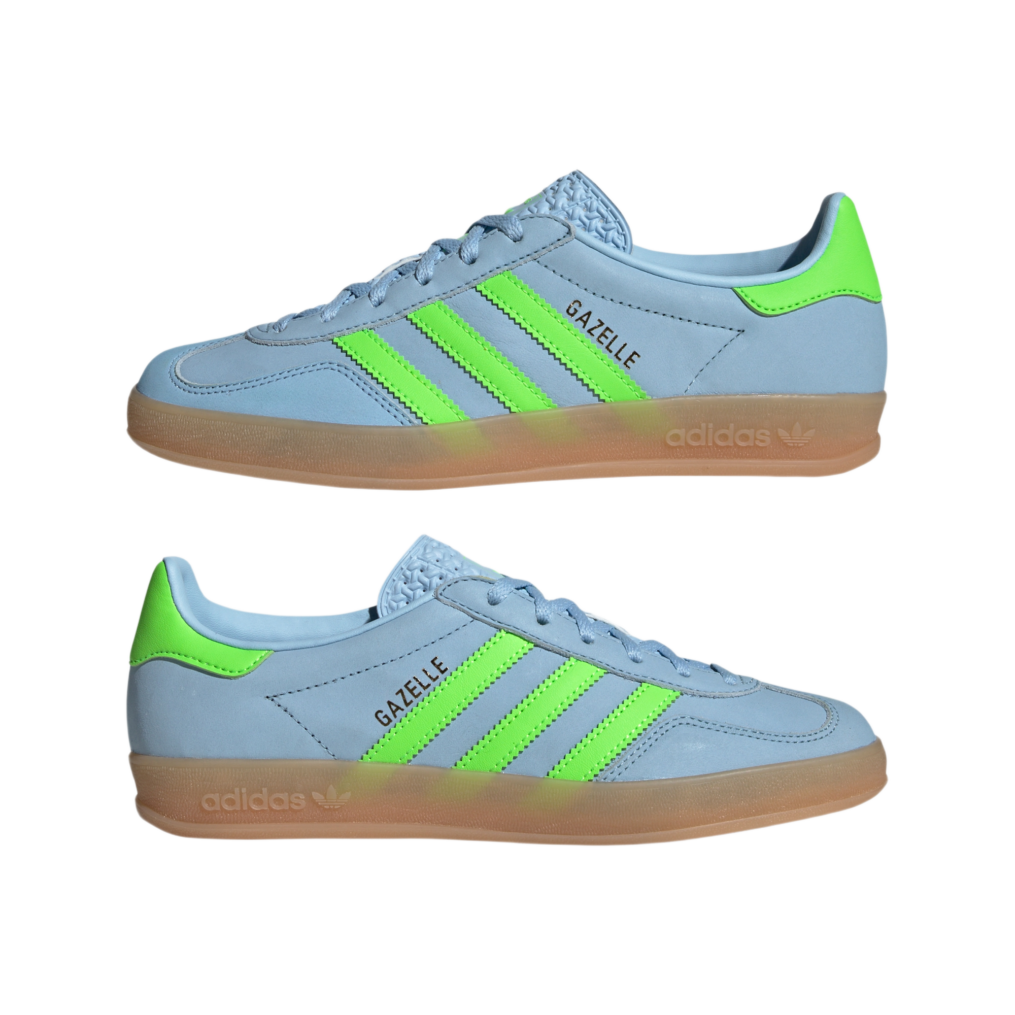 adidas Gazelle Indoor Clear Sky Solar Green (Women's)