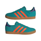 adidas Gazelle Pure Teal Impact Orange Collegiate Purple (GS)