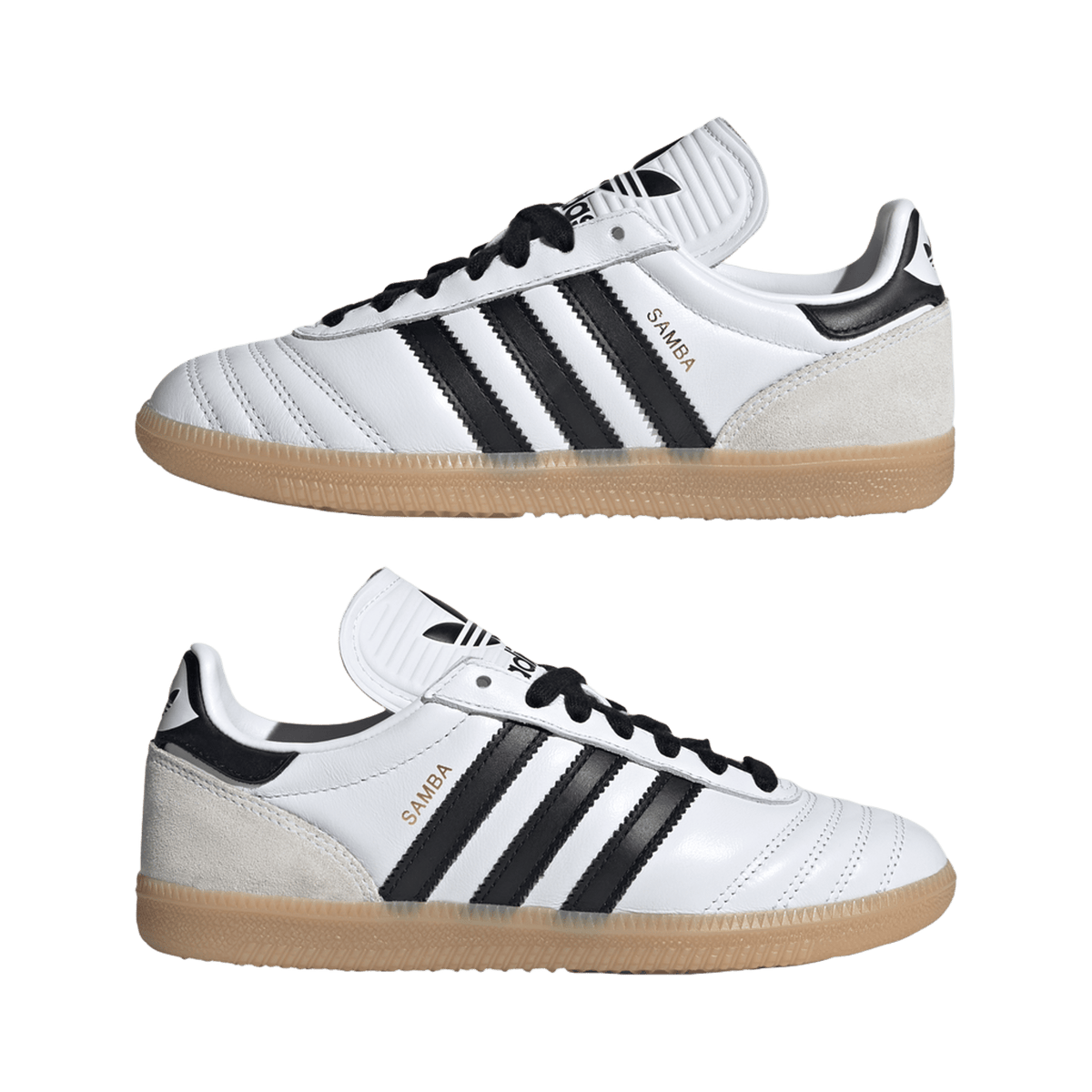 adidas Samba JP Cloud White Core Black Gum (GS)