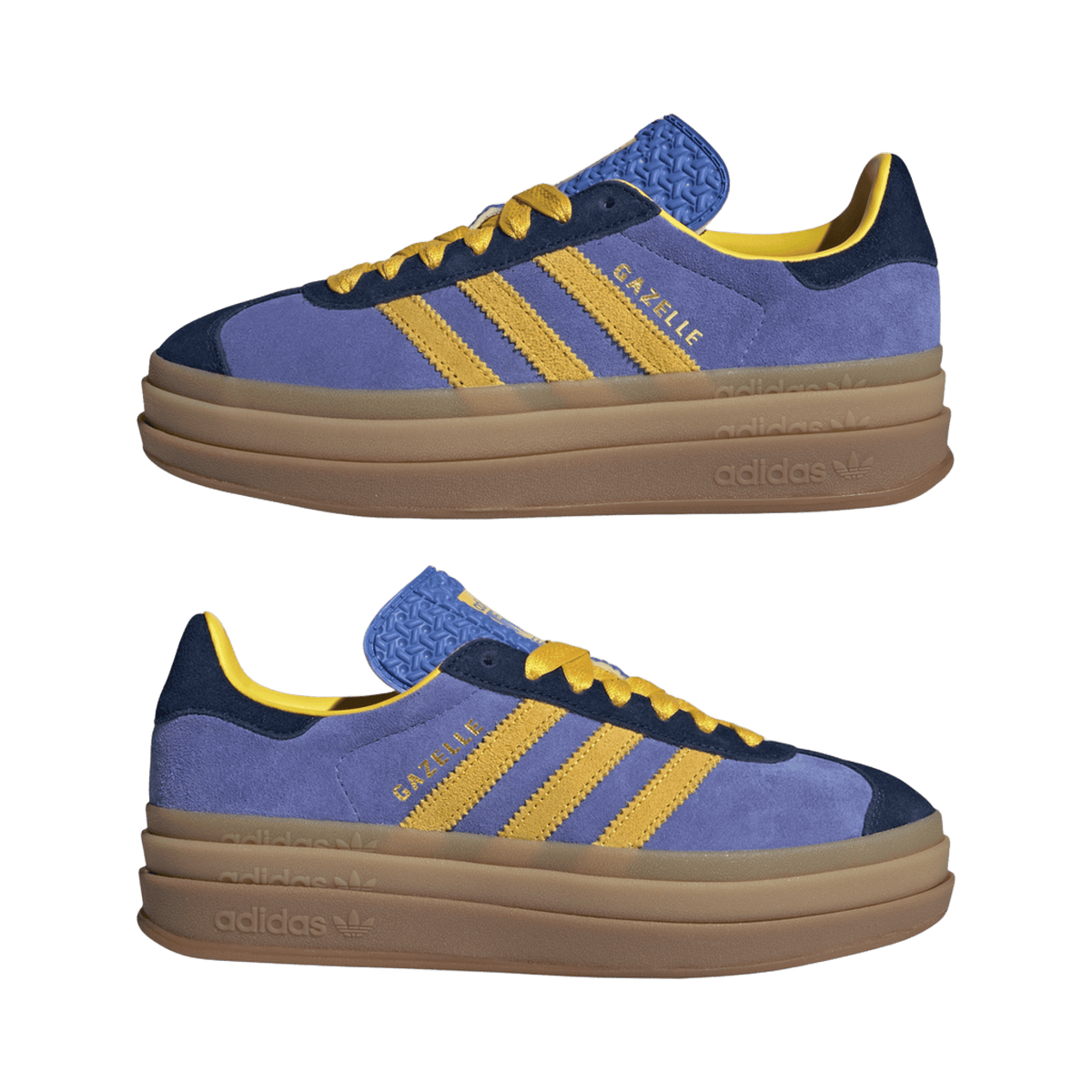 adidas Gazelle Bold Night Indigo Yellow Real Lilac (Women's)