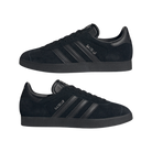 adidas Gazelle All Black Silver Metallic