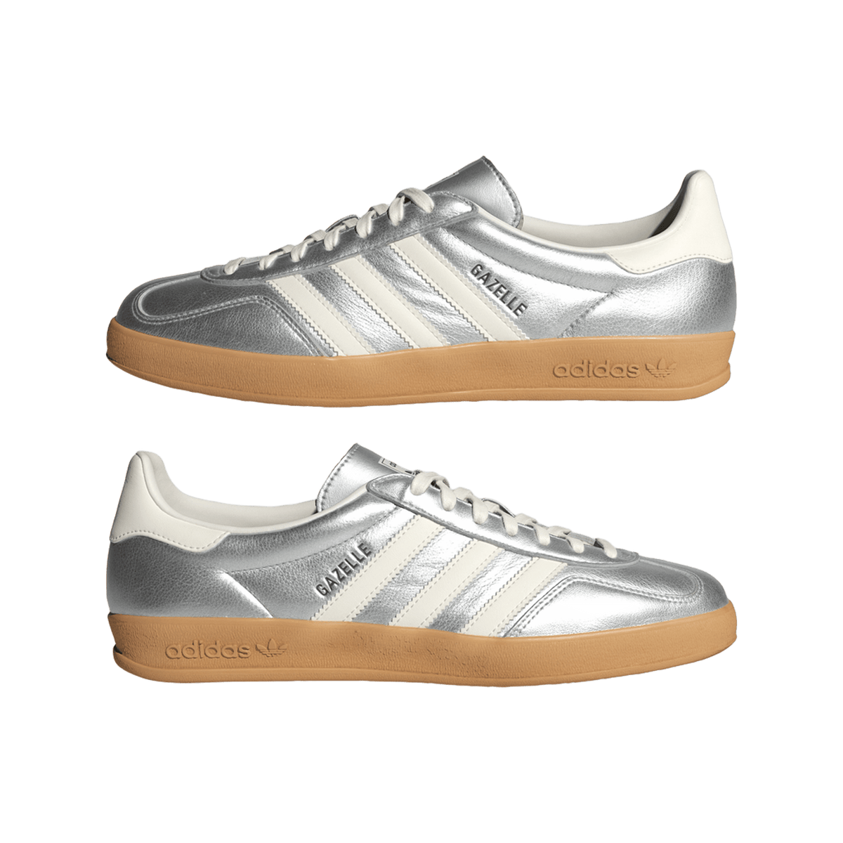 adidas Gazelle Indoor Silver Metallic Core White