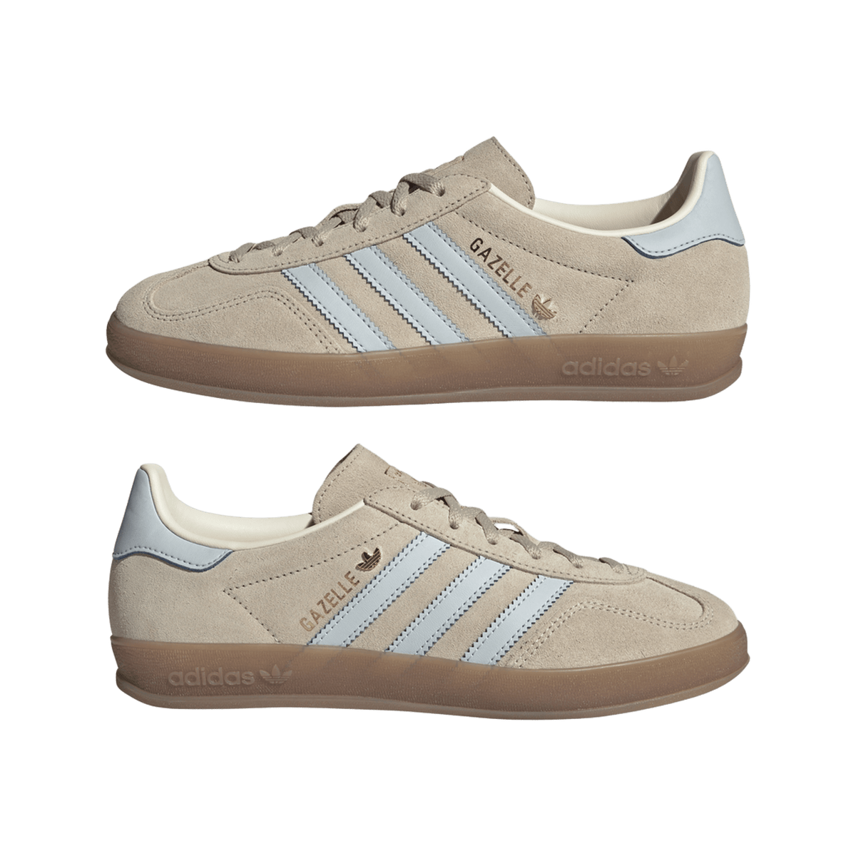 adidas Gazelle Indoor Wonder Beige Halo Blue (Women's)