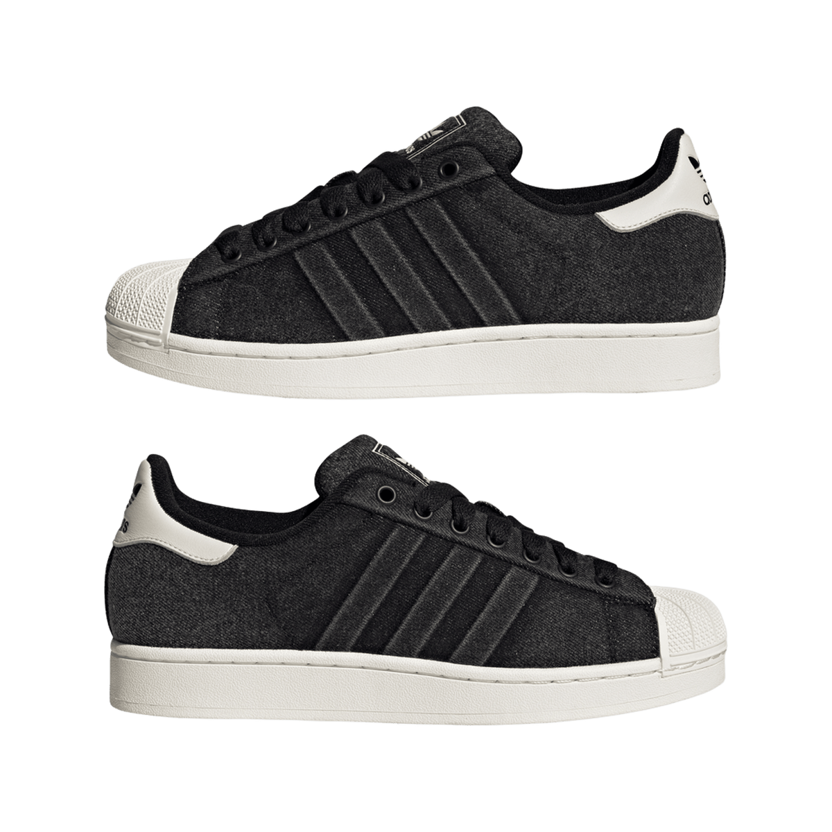 adidas Superstar II Denim Black White