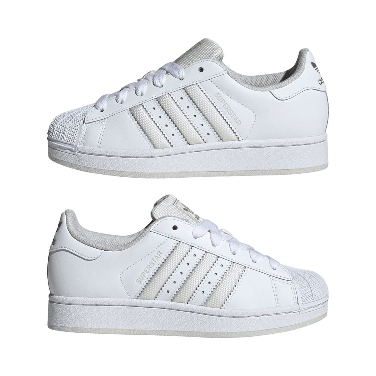 adidas Superstar II White Grey One (GS)