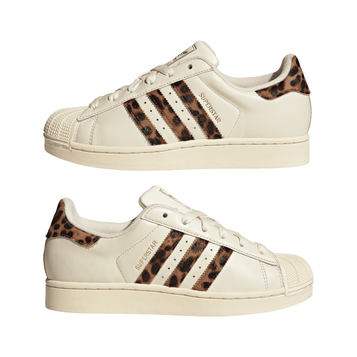 adidas Superstar II Cream White Leopard (Women's)