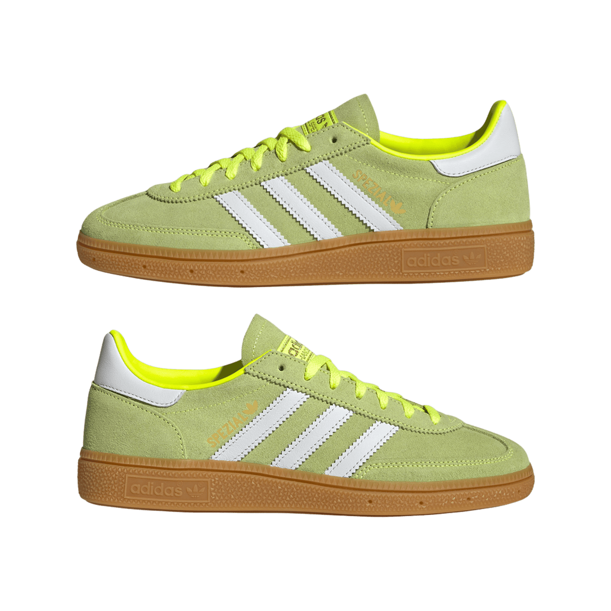 adidas Handball Spezial Solar Yellow White (Women's)