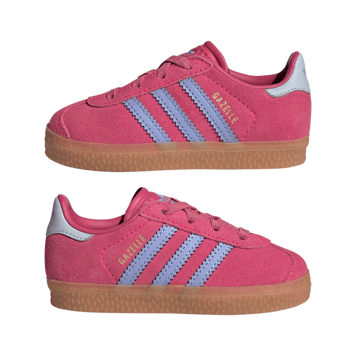 adidas Gazelle Comfort Closure Shock Pink Blue Spark Halo Blue (TD)