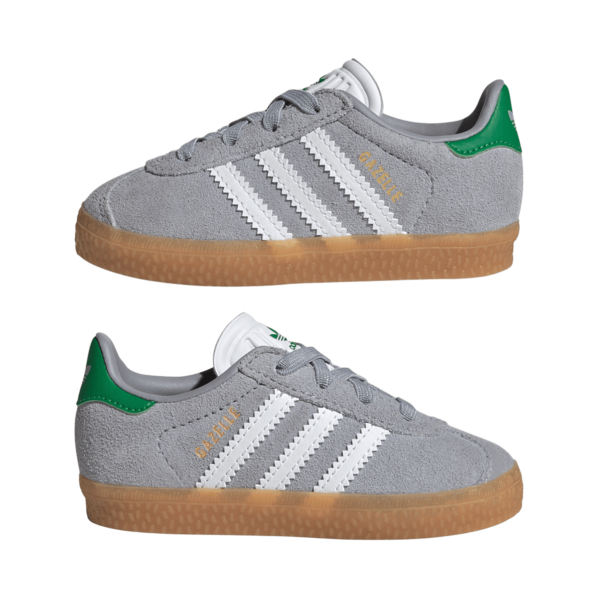 adidas Gazelle Comfort Closure Halo Silver Green (TD)