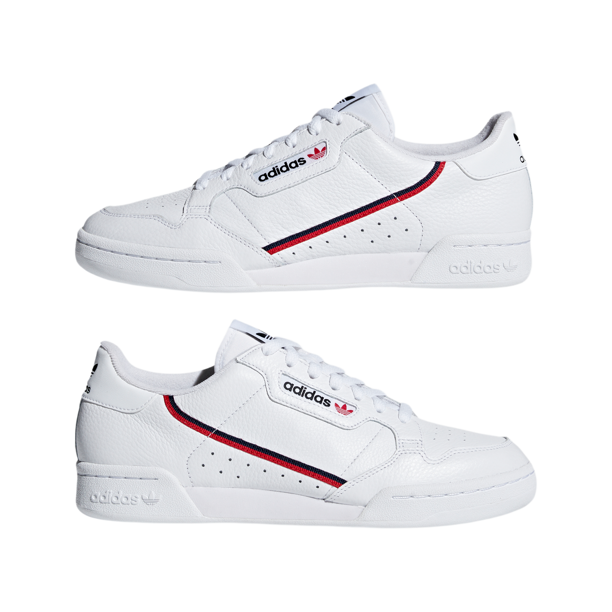 adidas Continental 80 White Scarlet Navy