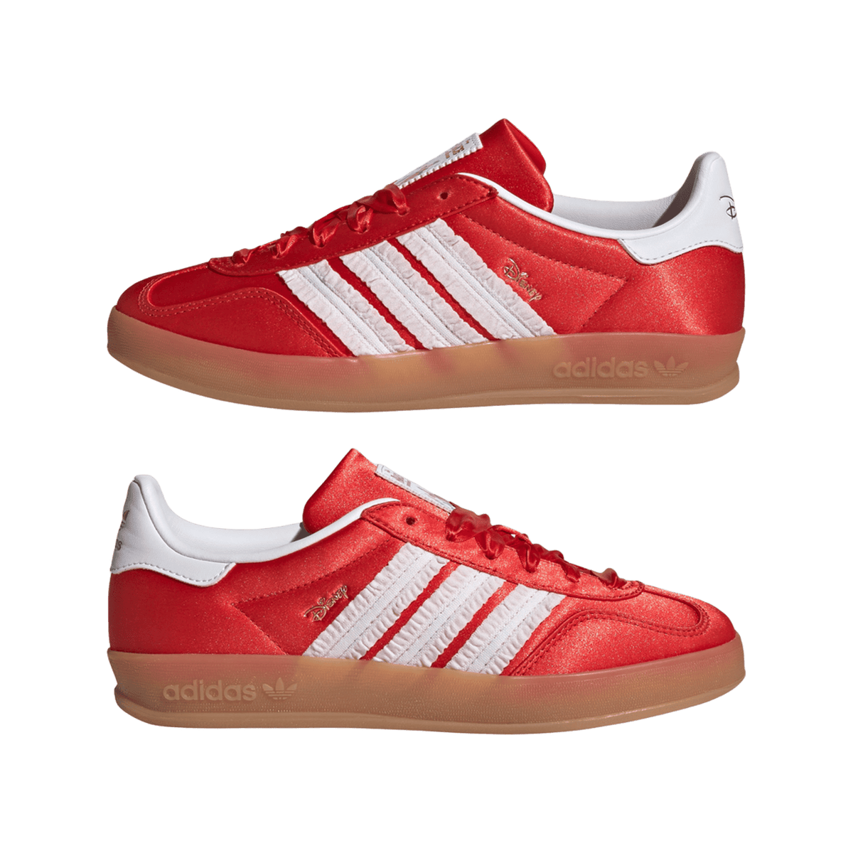 adidas Gazelle Indoor Disney Red White Gum (GS)