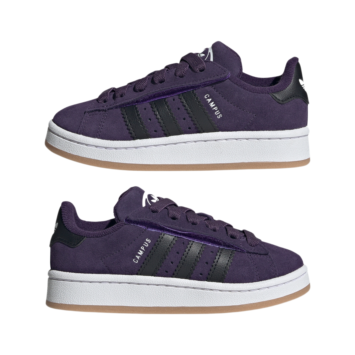 adidas Campus 00s Comfort Closure Camp Aurora Plum Core Black Cloud White (PS)