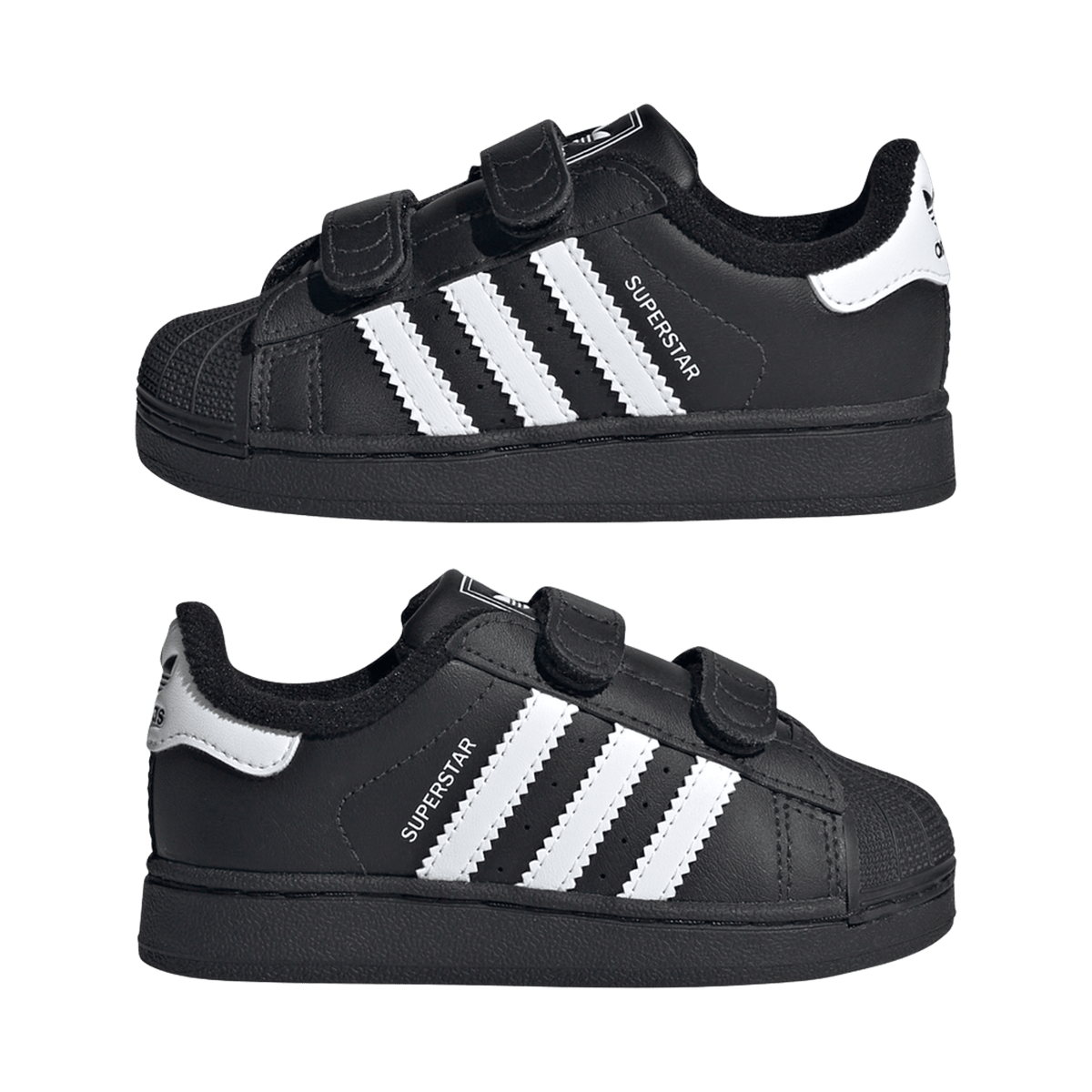 adidas Superstar II Comfort Closure Black Cloud (TD)