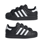 adidas Superstar II Comfort Closure Core Black Cloud White (PS)