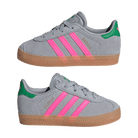 adidas Gazelle Comfort Closure Halo Silver Lucid Pink Green (TD)