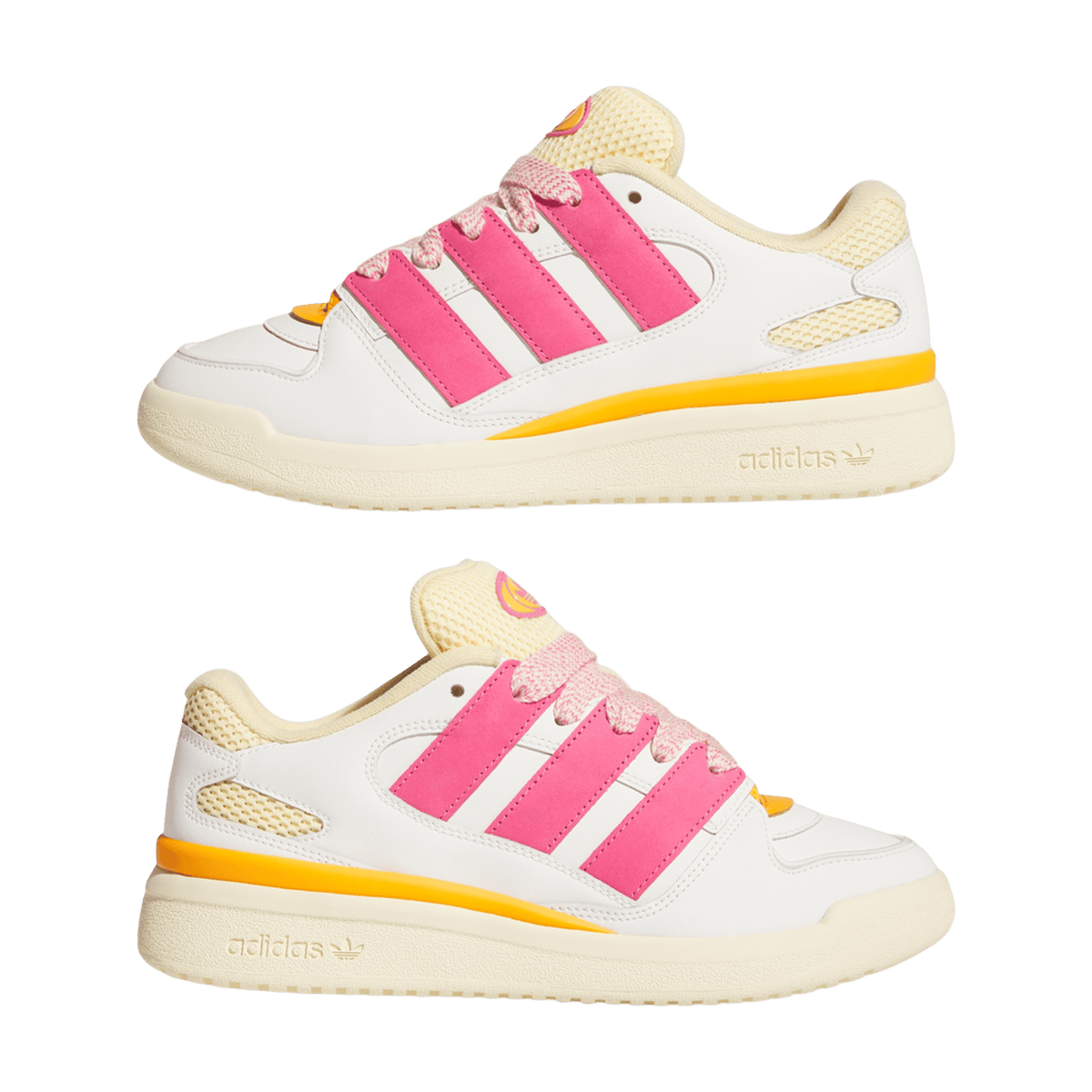 adidas Forum2000 Off White Pink Fusion Orange Tint (Women's)