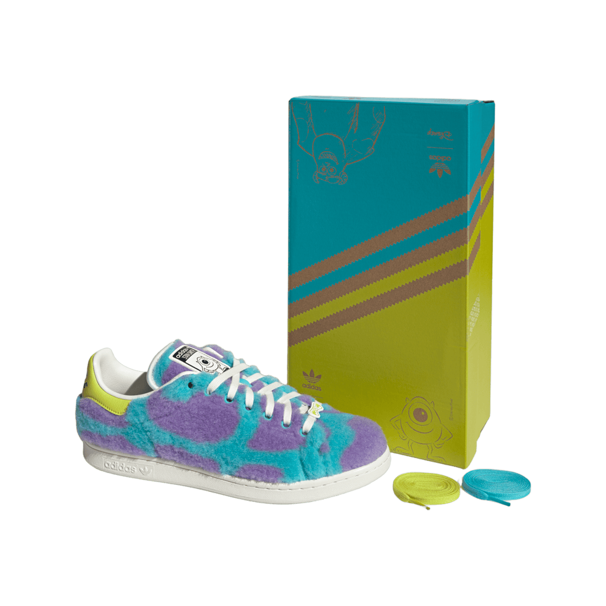 adidas Stan Smith Mike & Sulley Monsters Inc.