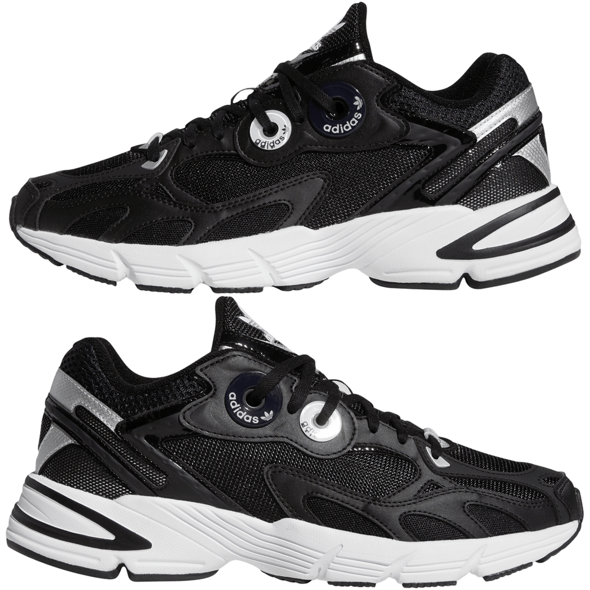 adidas Astir Black Silver White (Women's)